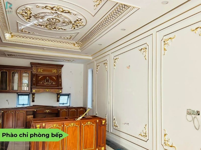 lựa chọn phào chỉ theo nội thất