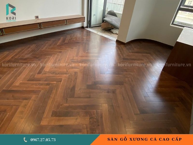 các loại sàn gỗ xương cá cao cấp