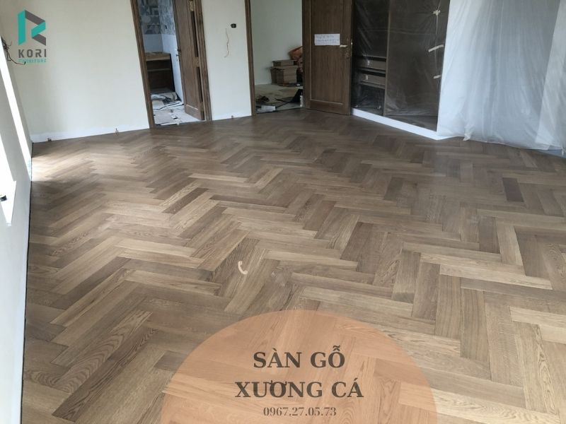 sàn gỗ xương cá chịu nước
