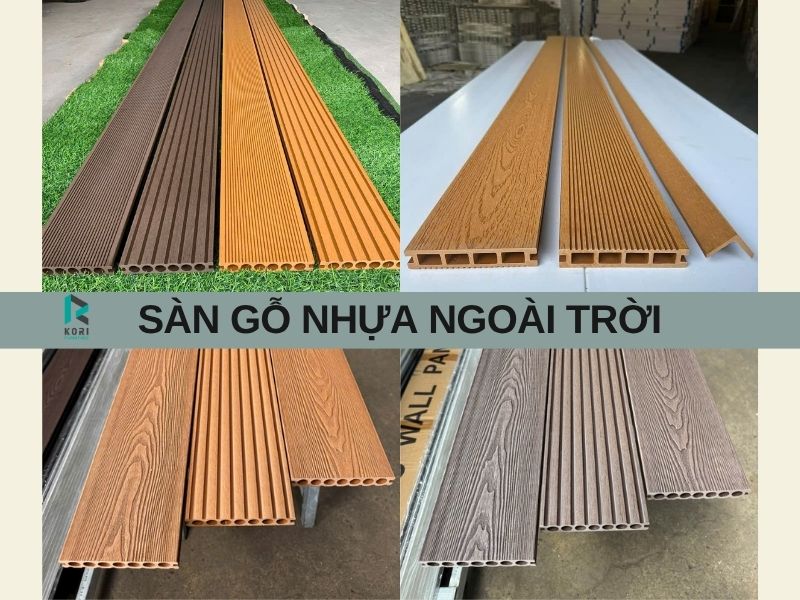thanh lý sàn gỗ nhựa ngoài trời giá rẻ