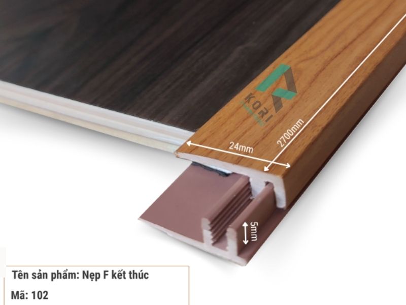 phân phối nẹp f sàn gỗ