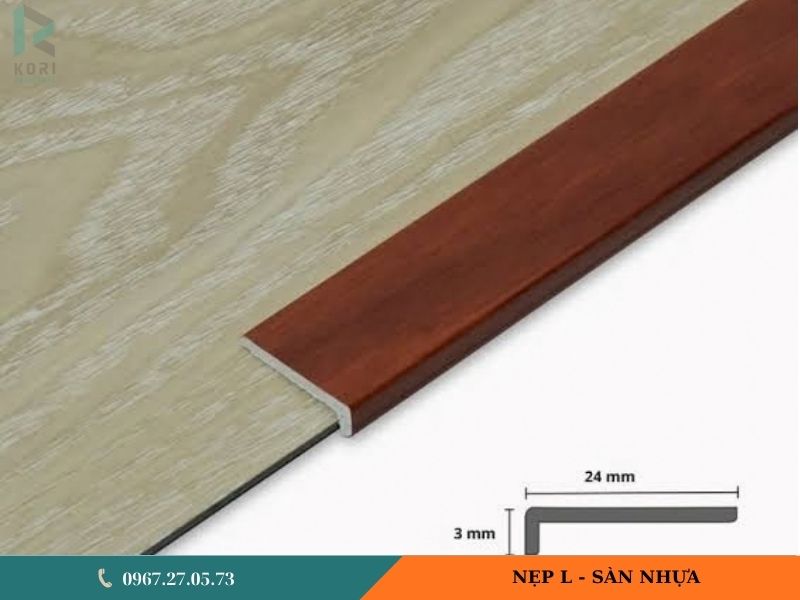 nẹp nhựa chữ L giá rẻ